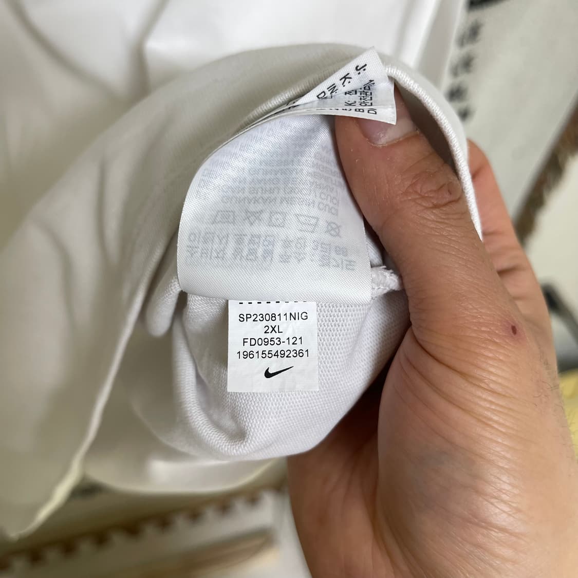 나이키 NSW 맥스90 화이트 롱슬리브 티셔츠 상품이미지7