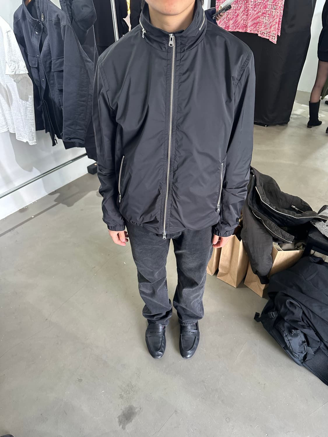 whyte entry jacket black M사이즈 상품이미지1