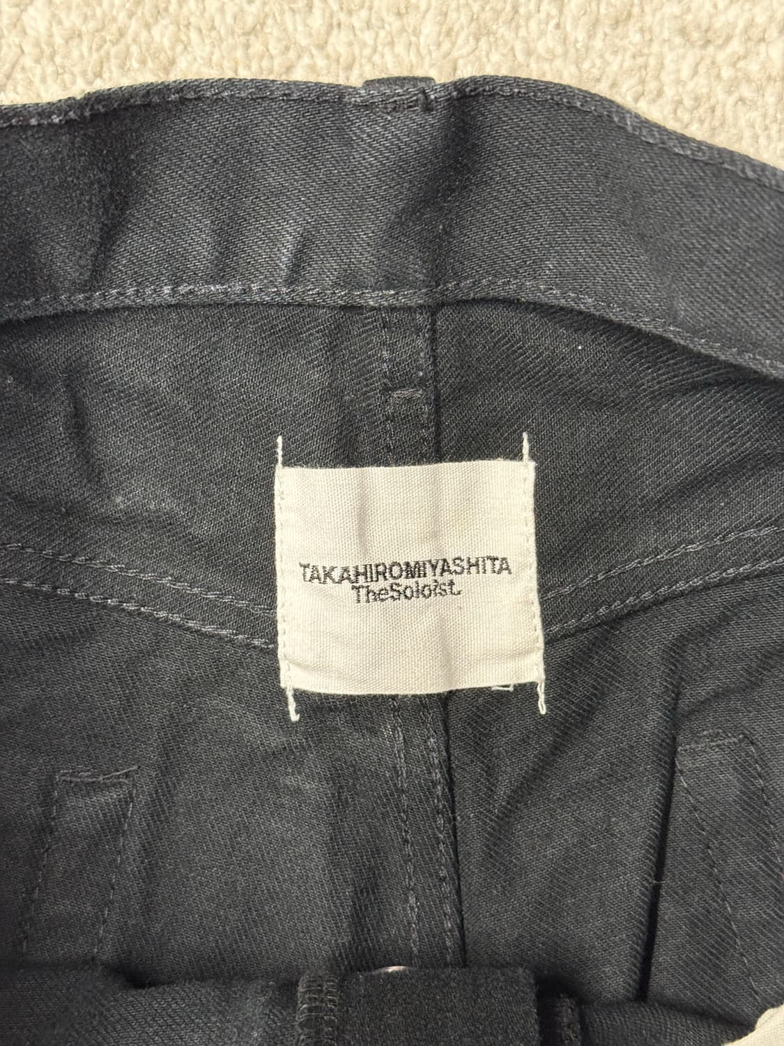 솔로이스트 22AW 데님 상품이미지4