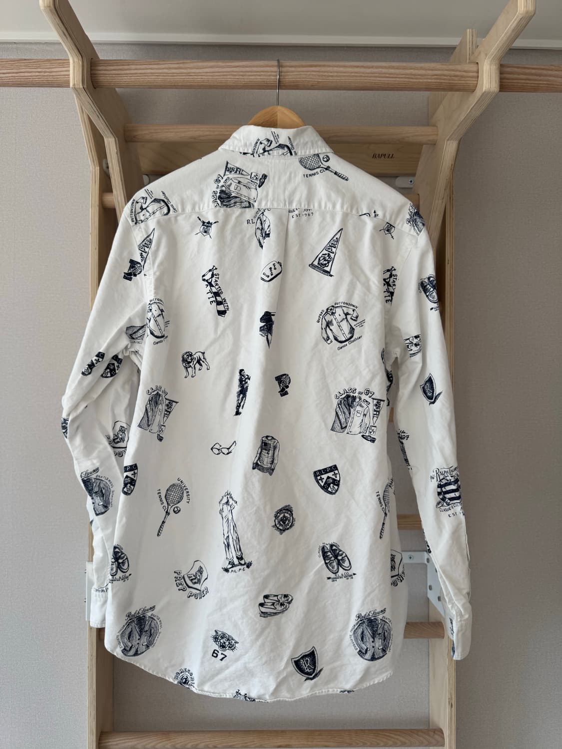 폴로 아이비리그 프린팅 셔츠 프레피룩 상품이미지7