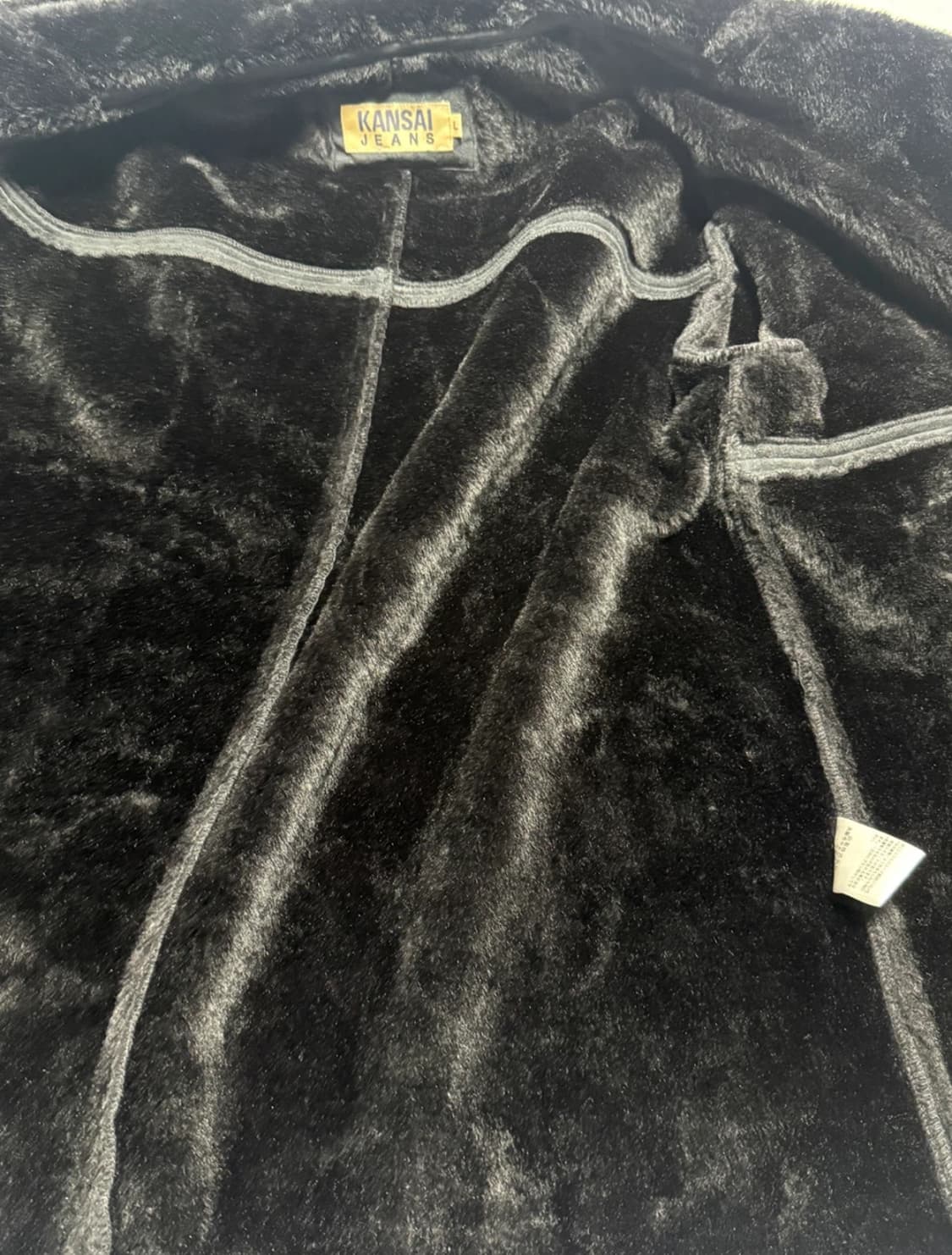 kansai 무스탕 블랙 상품이미지3