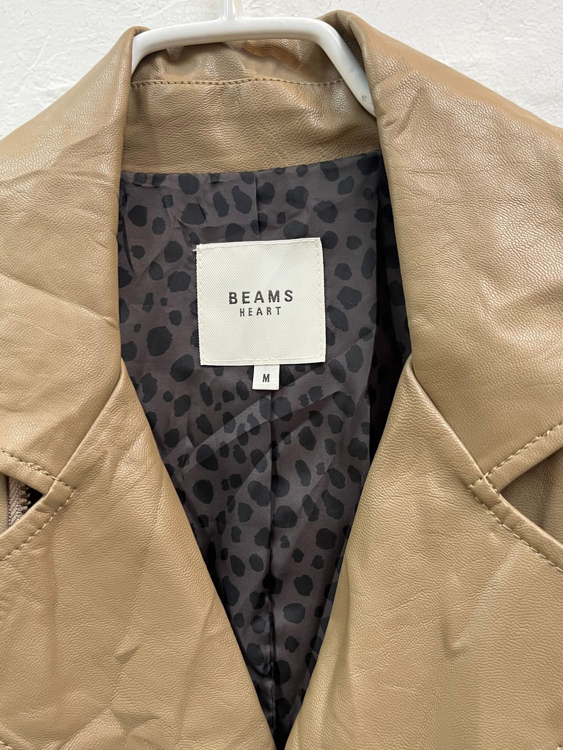 Beams Heart 여성 레더자켓 M 상품이미지2