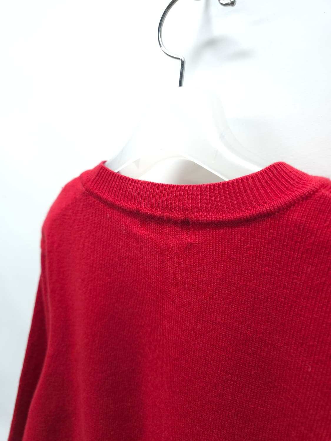 닥스런던 빈티지 울 100% 꽈배기 포인트 니트 (55~66) 상품이미지9