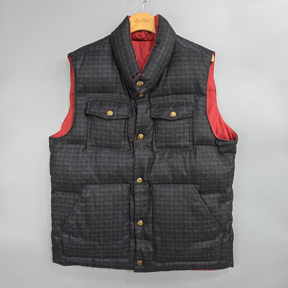 캘리포니아 델린퀀트 리버서블 양면 패딩 베스트 XL 상품이미지1