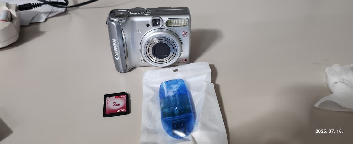 CANON POWERSHOT A540 빈티지 레트로 디지털카메라 상품이미지9