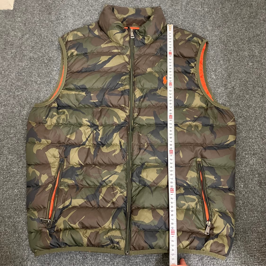 N192 폴로 카모 패딩 베스트 조끼 상품이미지5
