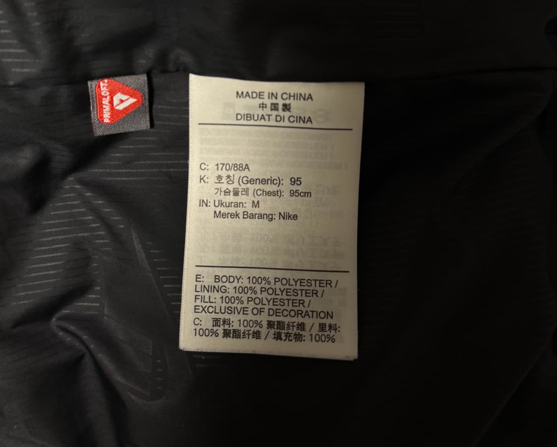 [M] 나이키 NSW 패딩 자켓 블랙 상품이미지4