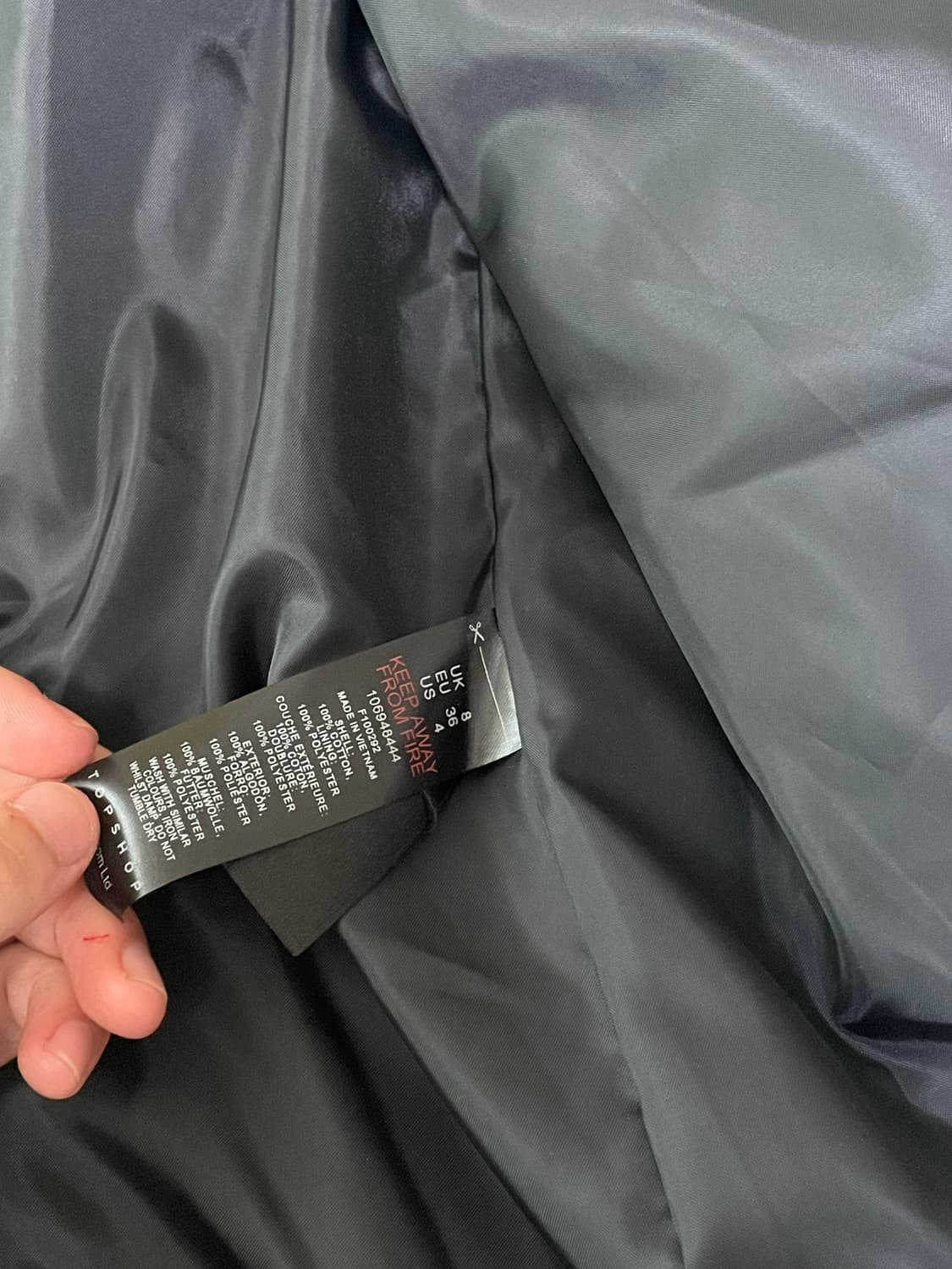 탑샵(Topshop) 비비드 그린 블레이저 자켓 상품이미지6