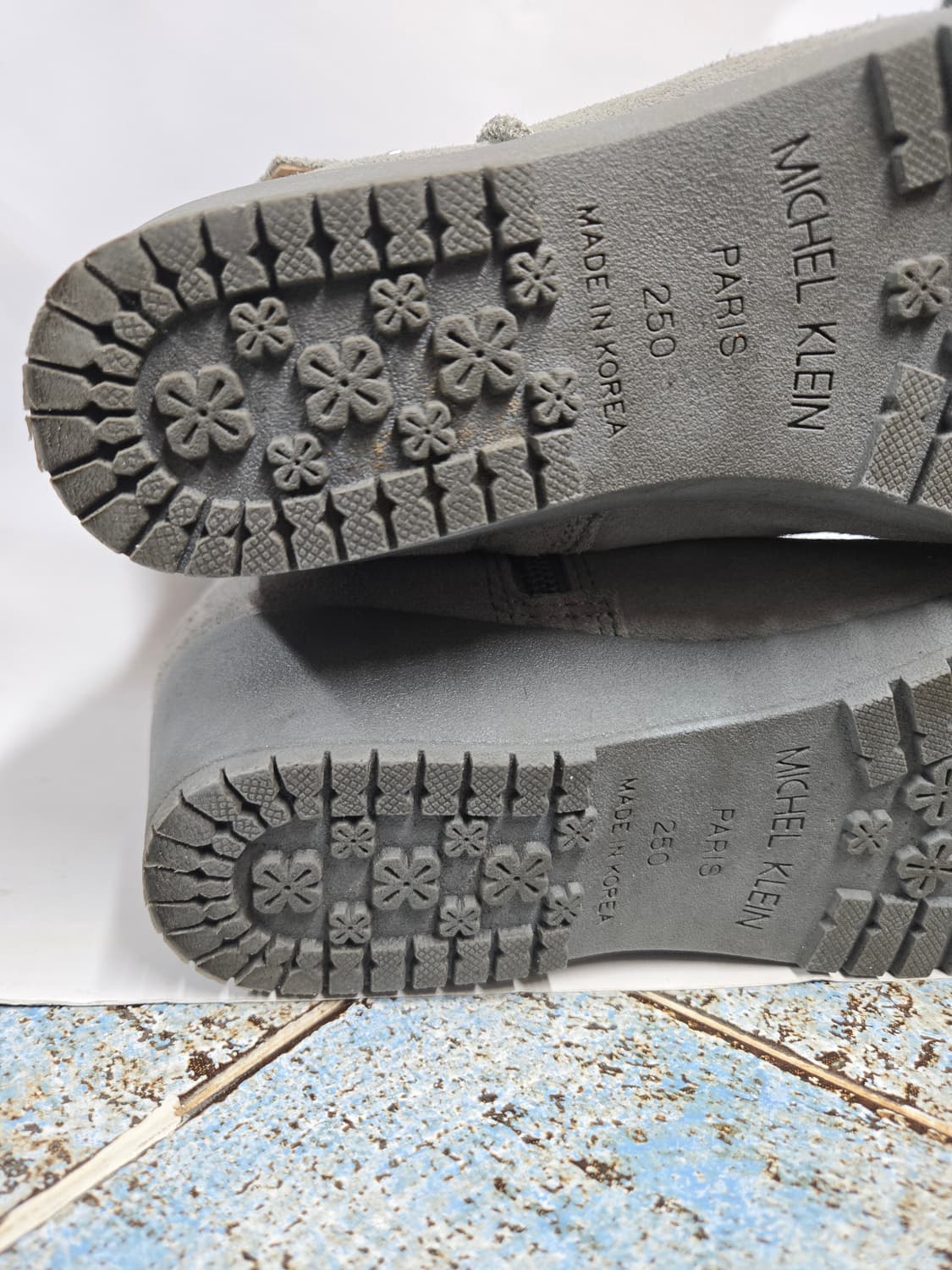 미쉘클랑 스웨이드 롱부츠 250mm 상품이미지7