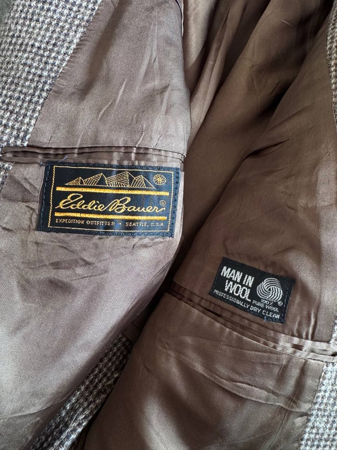 Eddie Bauer elbow patch sports wool jack 상품이미지4