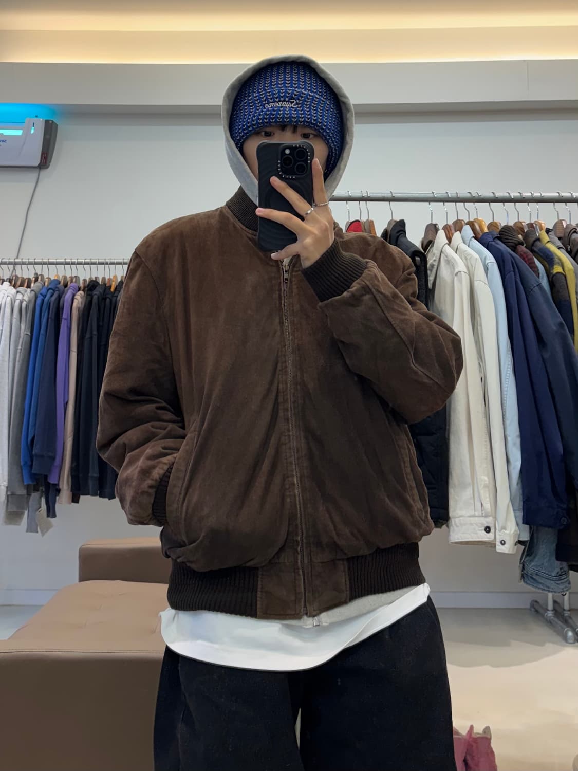 MATADORN 스웨이드 아메리칸 빈티지 자켓 상품이미지5