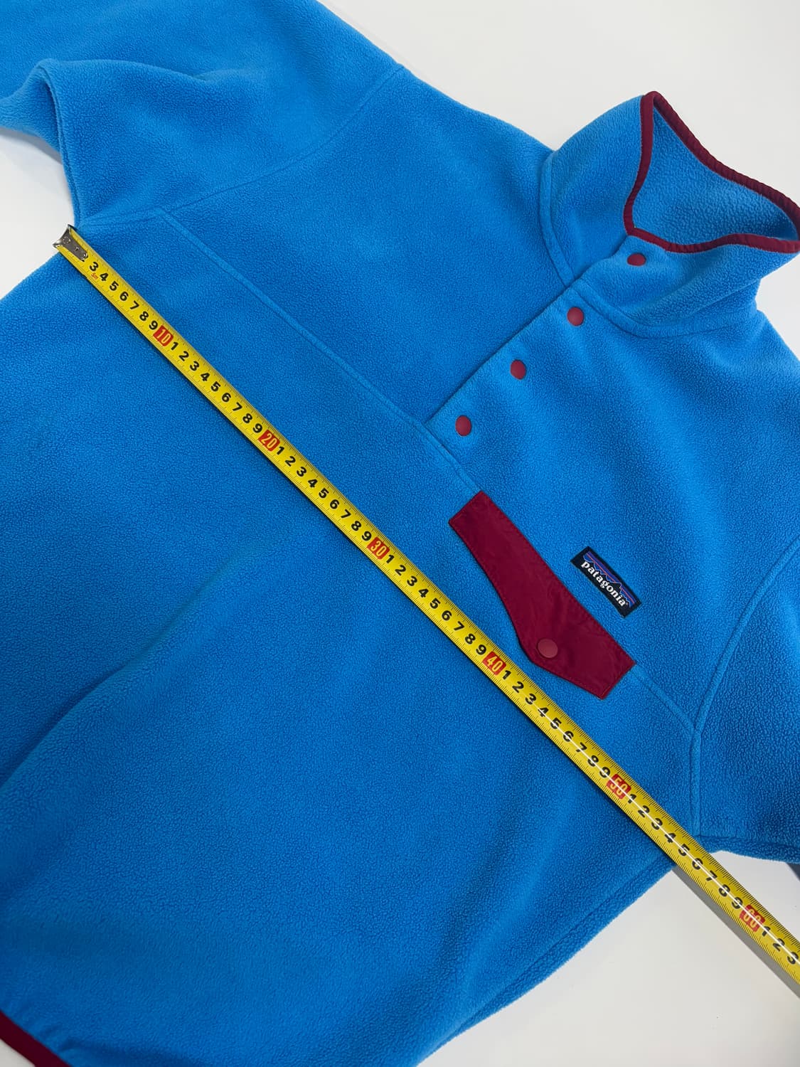 헤비모델)빈티지 파타고니아 신칠라 스냅티 블루 멘즈S 상품이미지7