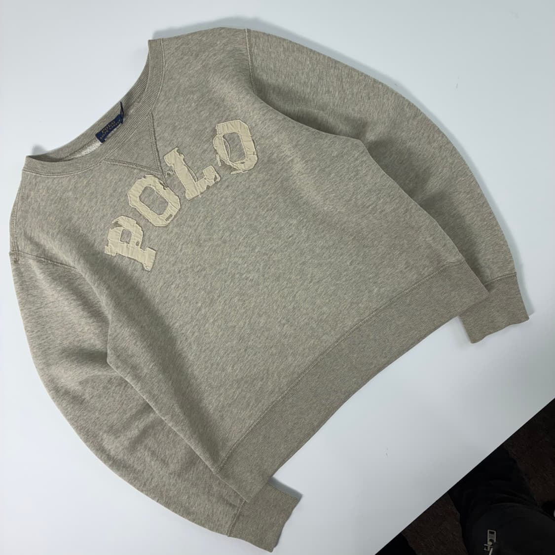 Polo 폴로 랄프로렌 신형 우먼스 오트그레이 빈티지POLO 맨투맨 상품이미지2