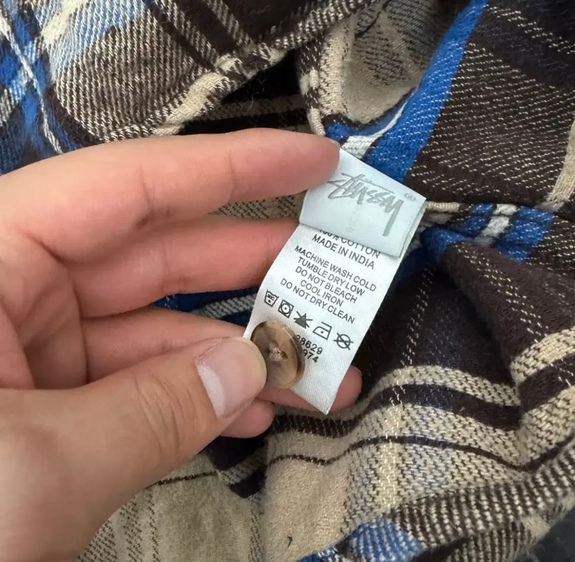 스투시 체크 플란넬 셔츠 상품이미지6