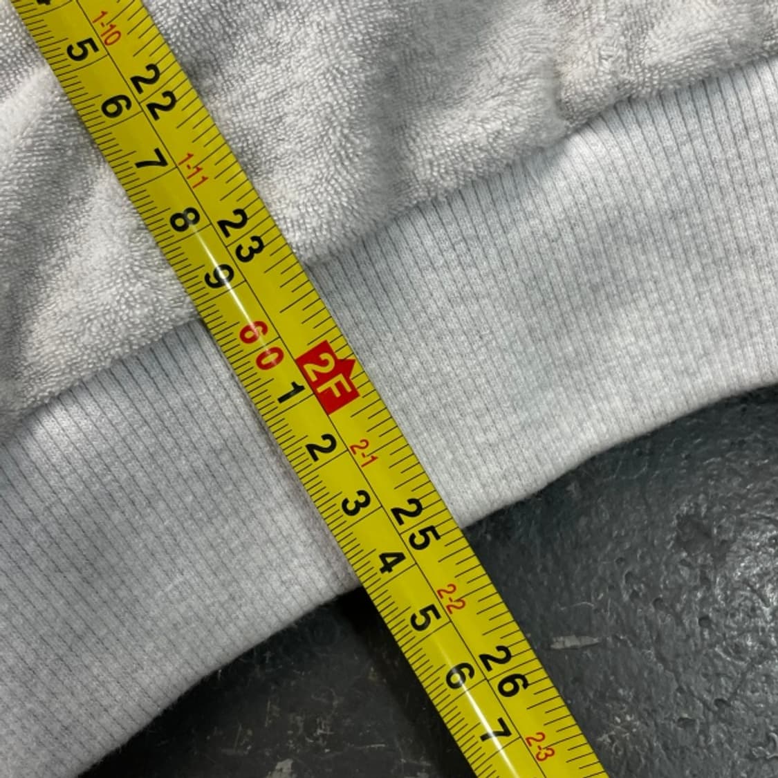 100 엄브로 벨루어 반집업 맨투맨 상품이미지7