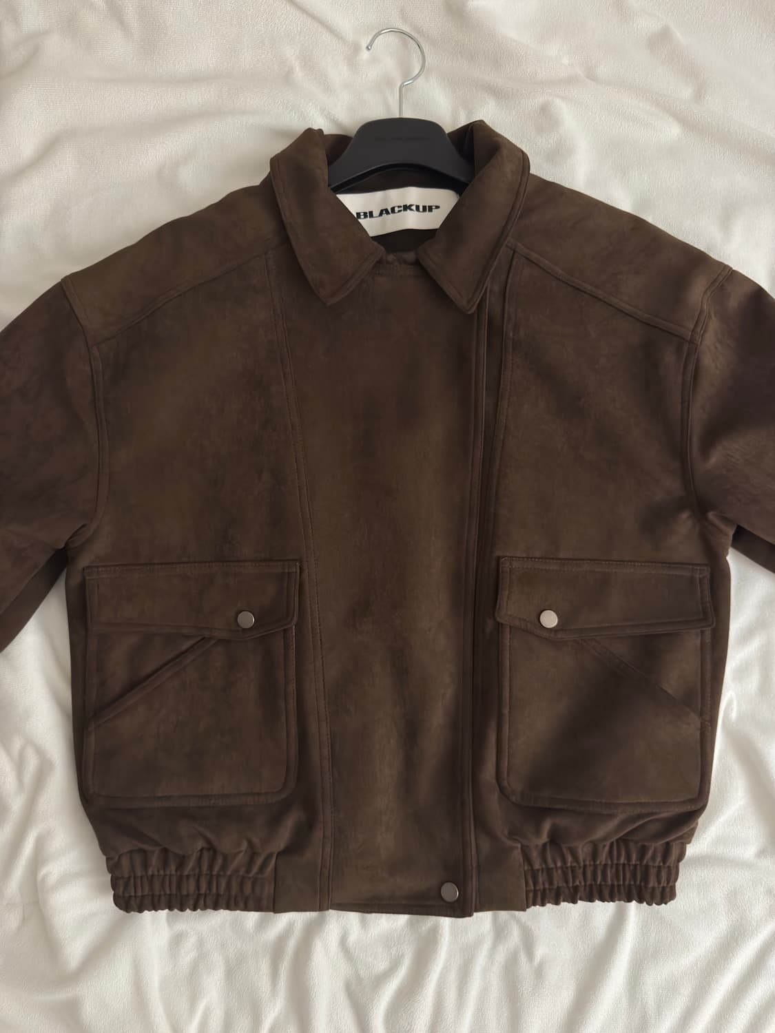 블랙업 아바니 스웨이드 점퍼 상품이미지2