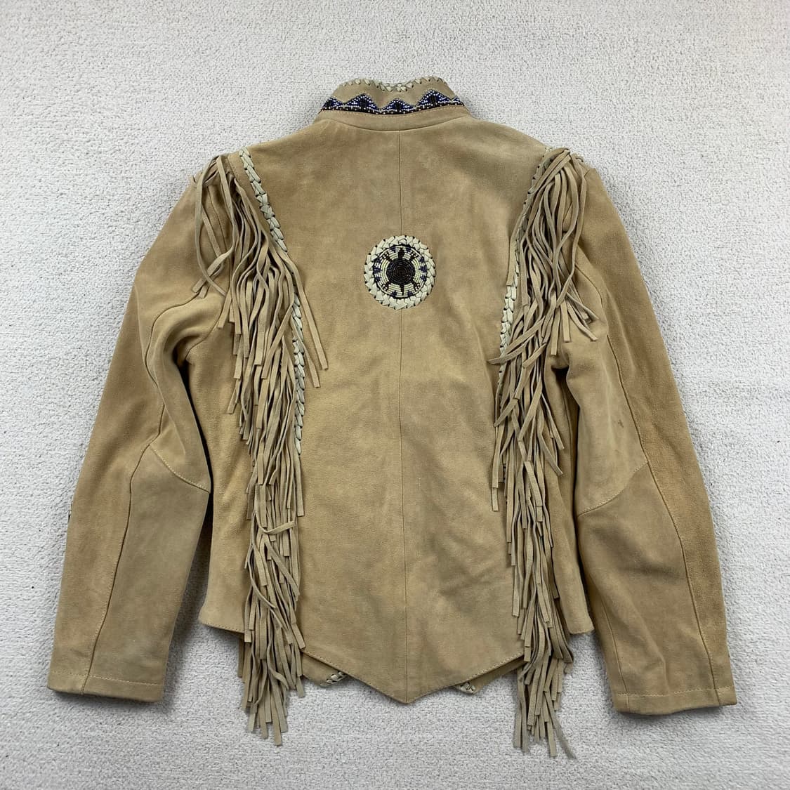 3B West by Tansmith 빈티지 스웨이드 웨스턴 프린지 자켓 상품이미지2