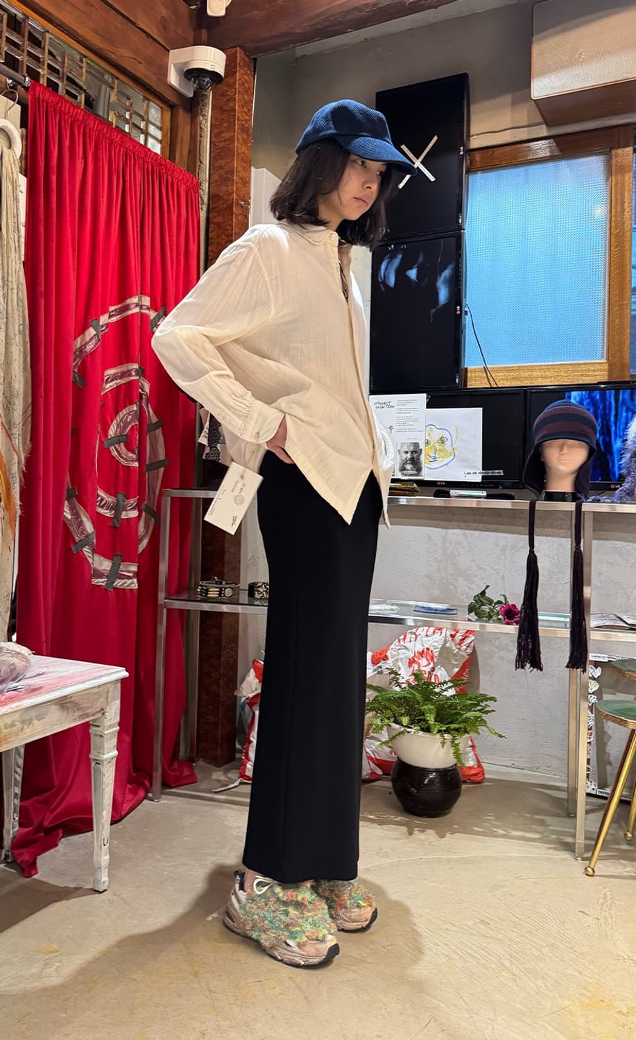 Porter classic 클래식 코튼 셔츠 상품이미지2