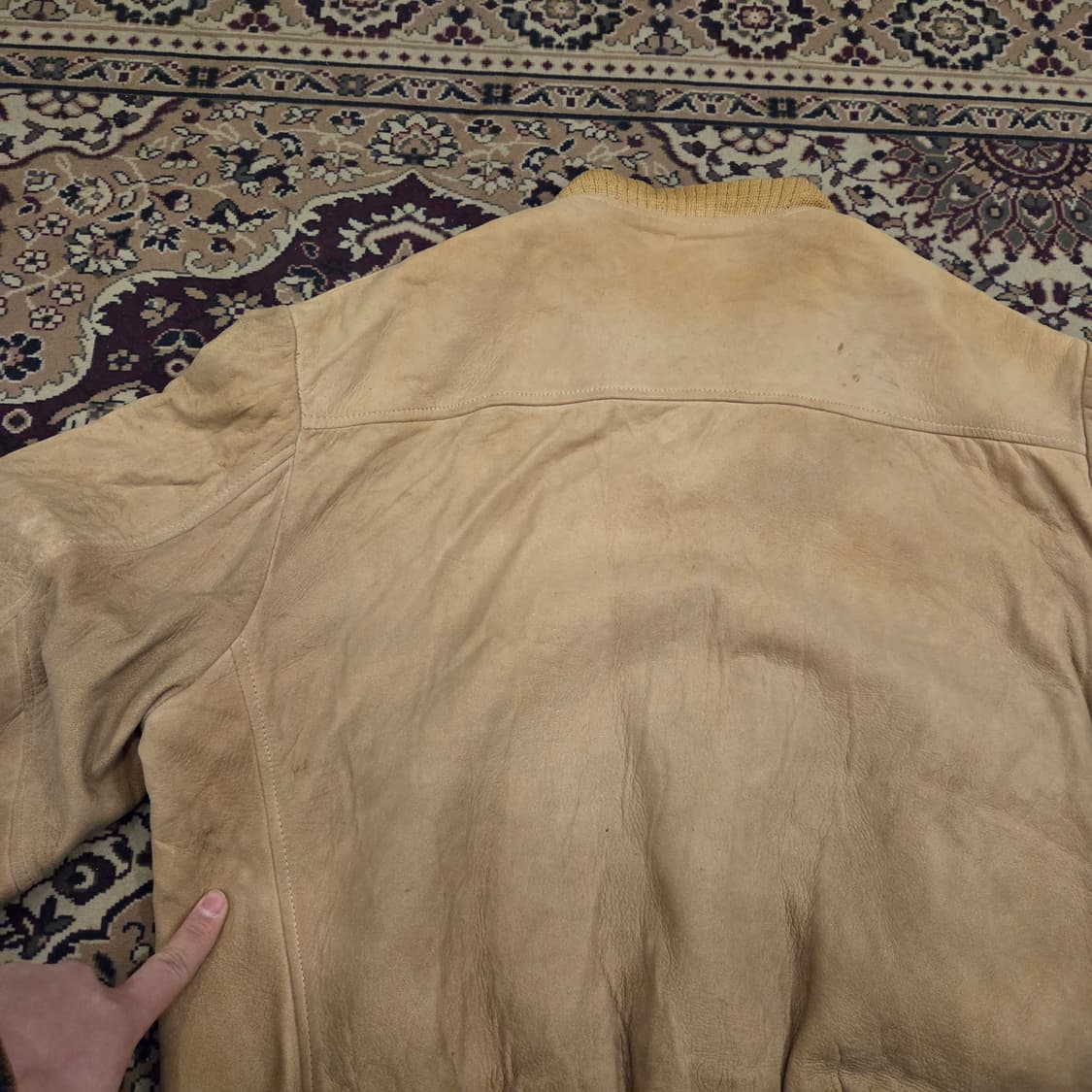 60s 맥그리거 스웨이드 레더 자켓 42 사이즈 상품이미지8