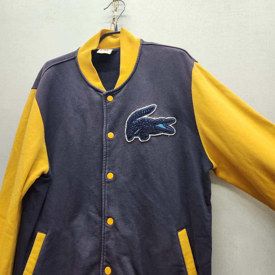 라코스테 라이브 빅로고 자수 바시티 자켓 XL 상품이미지2