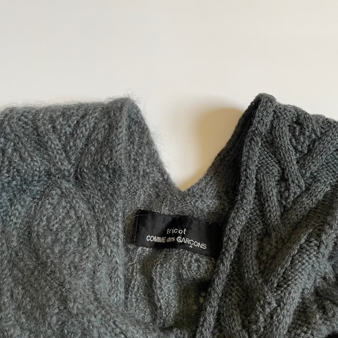 트리콧 꼼데 니트(os) 상품이미지3