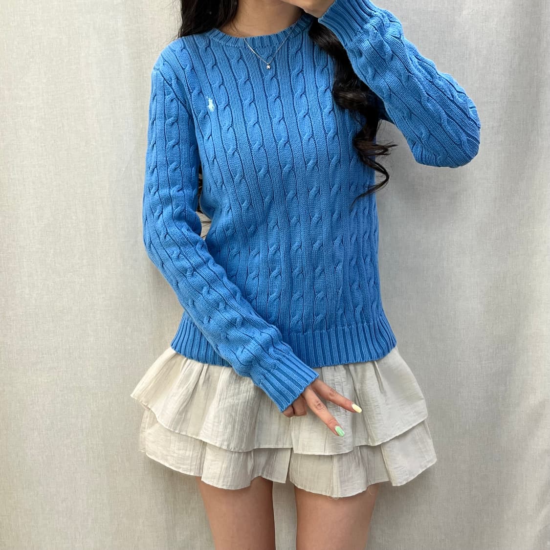 폴로 랄프 로렌 꽈배기 니트/#3666 상품이미지2