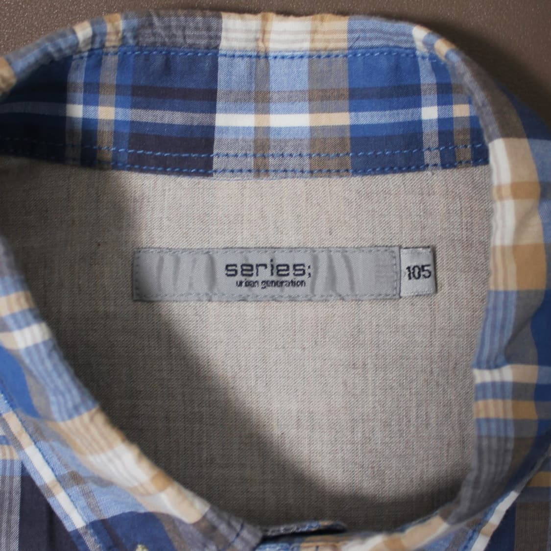 Series 시리즈 체크 셔츠 상품이미지3