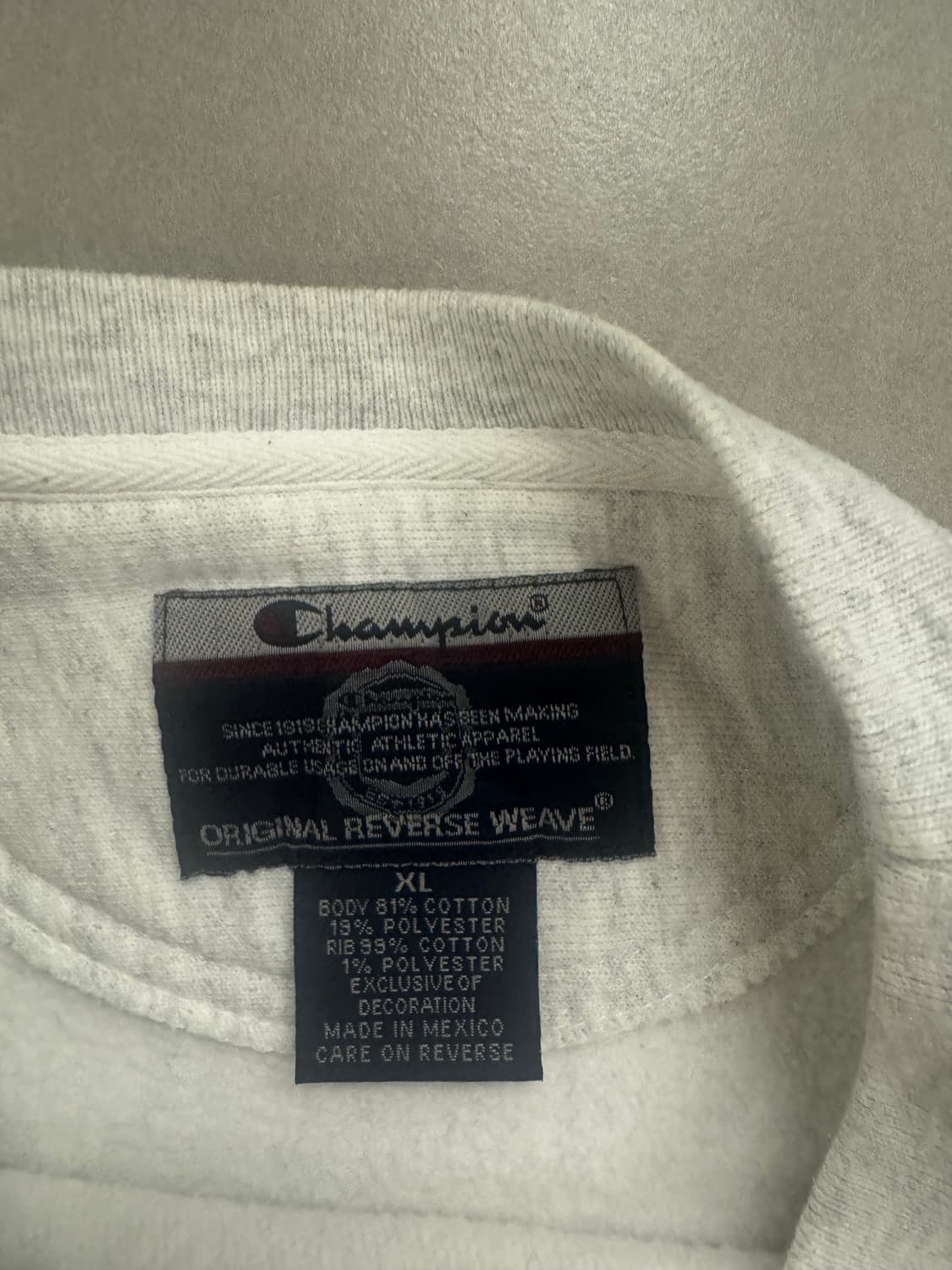 00‘s Champion reverse weave 스웨트셔츠 XL 상품이미지3
