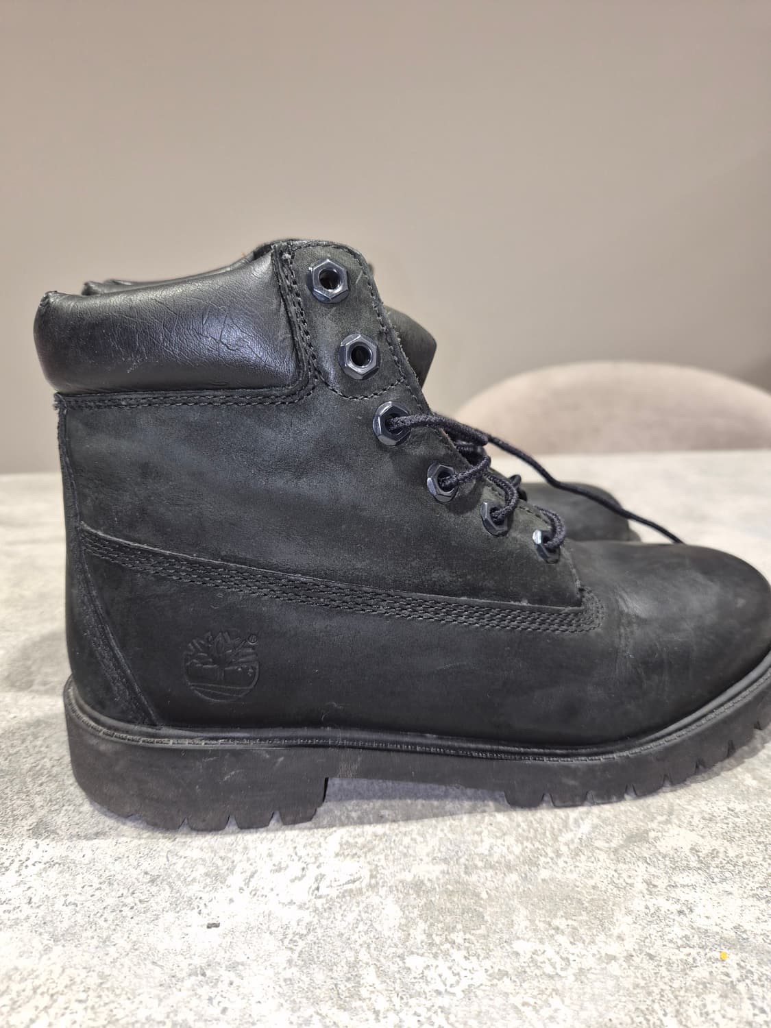 팀버랜드 블랙 워커 부츠 상품이미지3