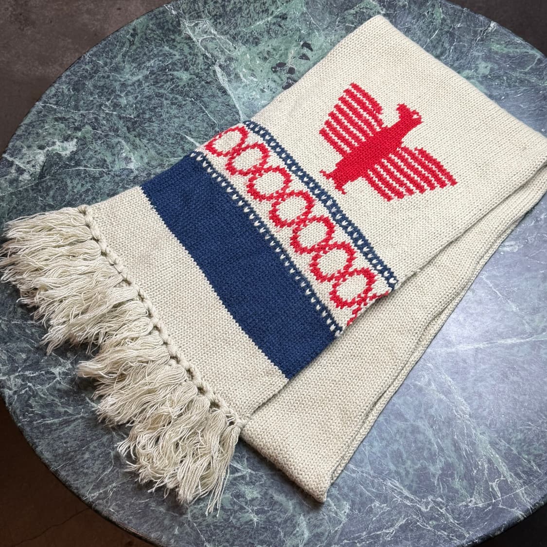 빈티지 썬더버드 울 머플러 목도리 상품이미지1