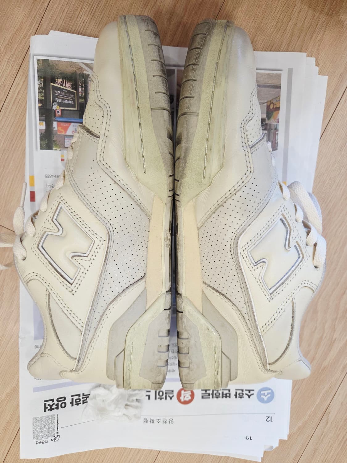 Auralee 550 Pisatachio Ecru 상품이미지6