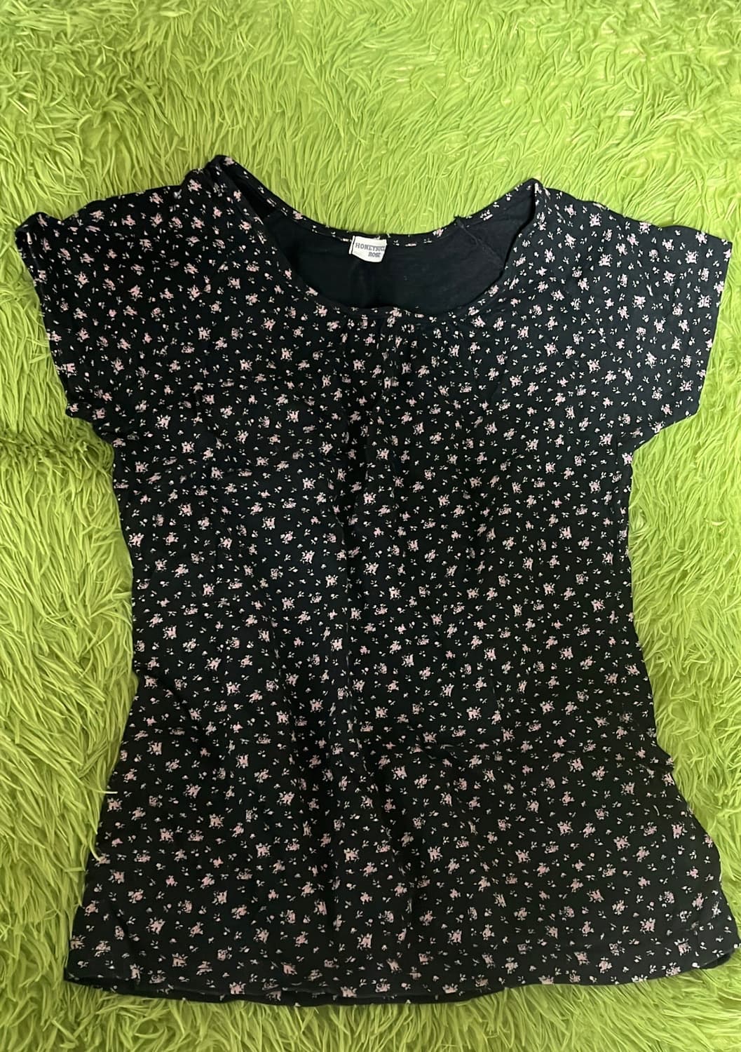 잔꽃 플라워 반팔티 상품이미지1