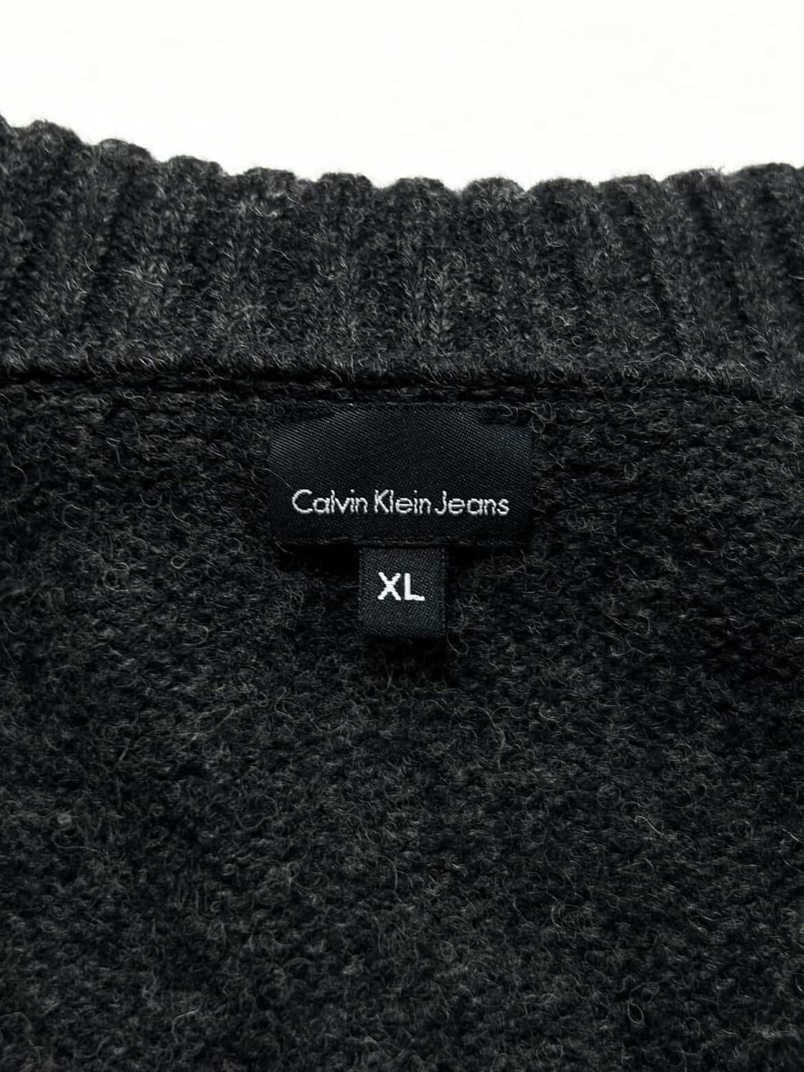 캘빈클라인 투웨이 울 니트집업 상품이미지8