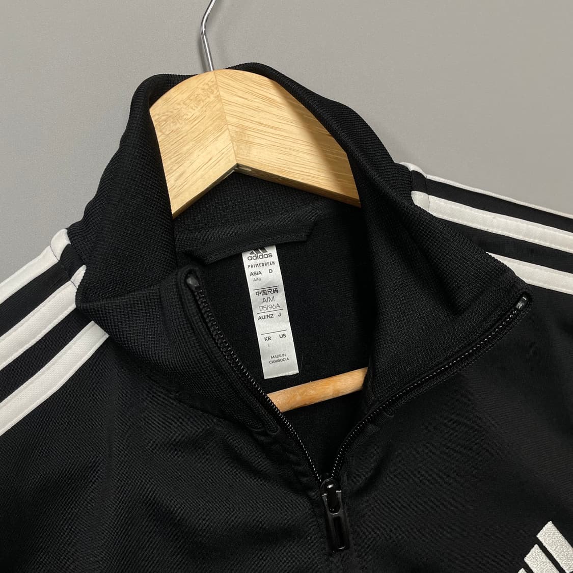 아디다스 트랙탑 져지 블랙 L [042604] 상품이미지6