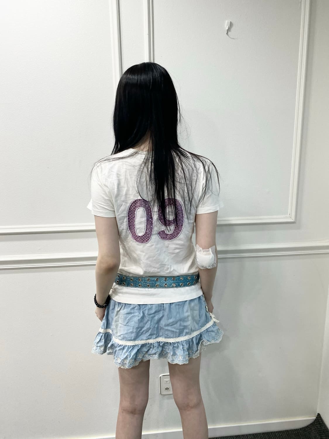 [KISSMARK]2000s Girl Print Tee 상품이미지3