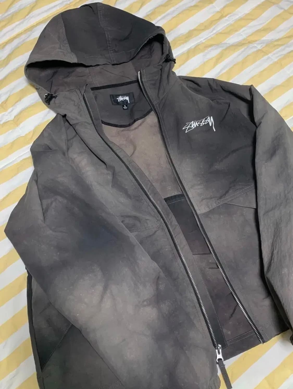 스투시 비치 쉘 블랙 s 상품이미지2