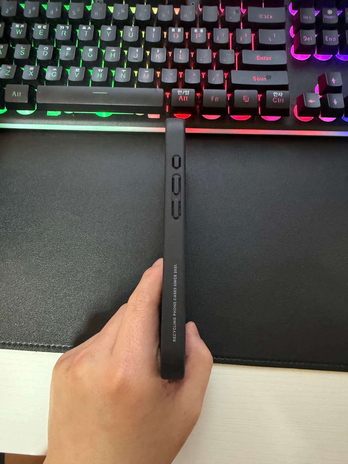 케이스티파이 메종키츠네 아이폰16프로 케이스 상품이미지4