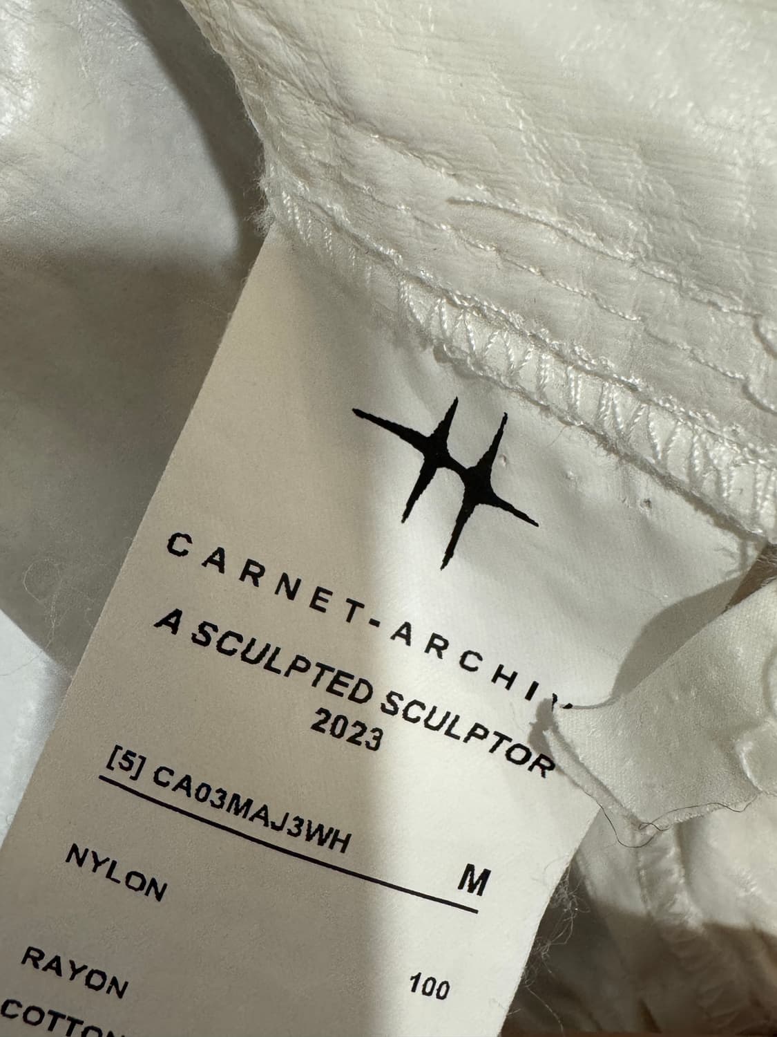 23SS카르넷 아카이브 매스 봄버 자켓 M 상품이미지9