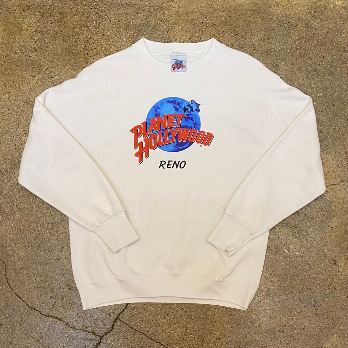 미국 빈티지 플래닛 헐리우드 맨투맨 상품이미지1