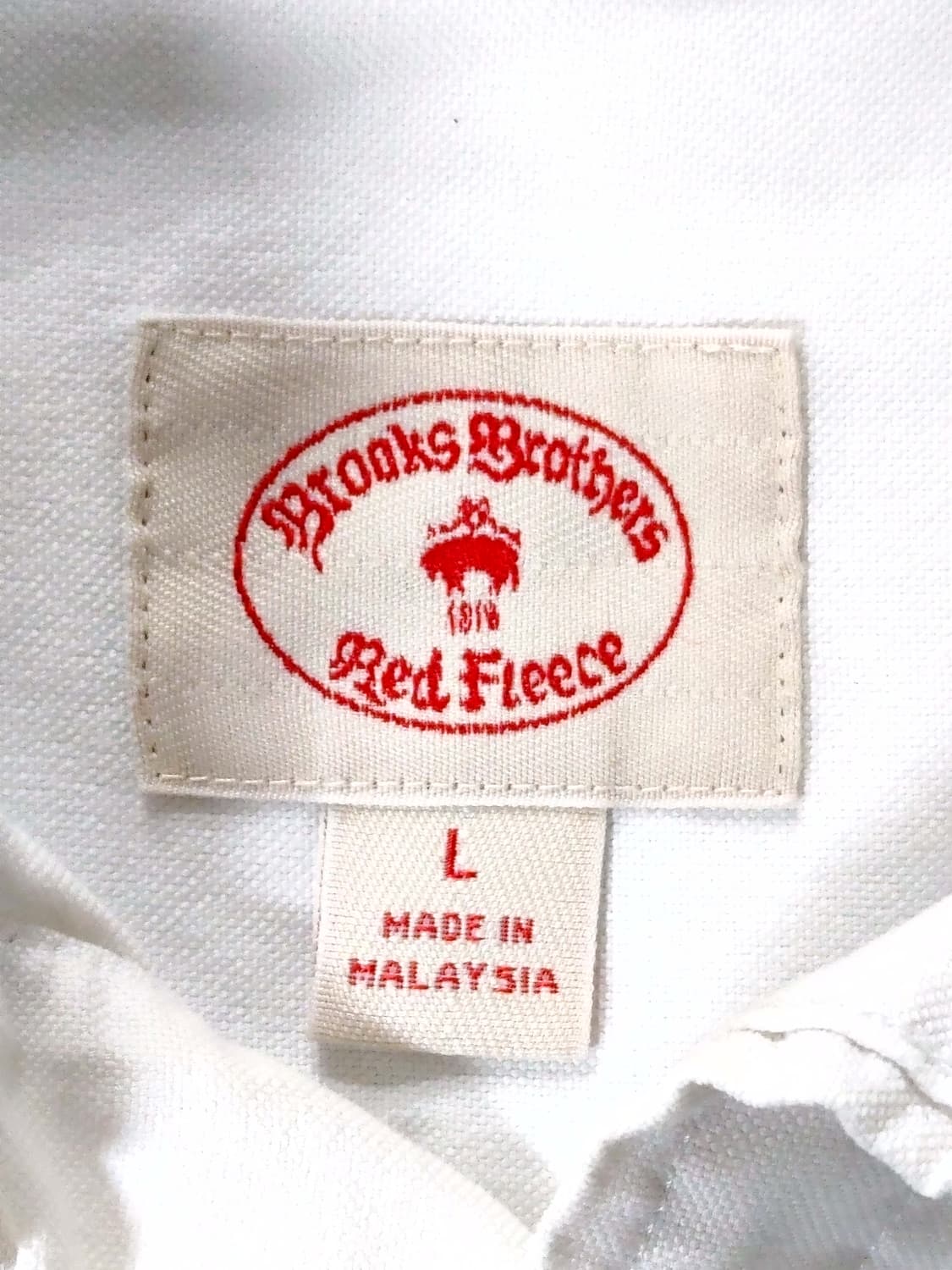 Brooks Brothers 브룩스 브라더스 라이트스카이 배색 긴팔 캐주 상품이미지3