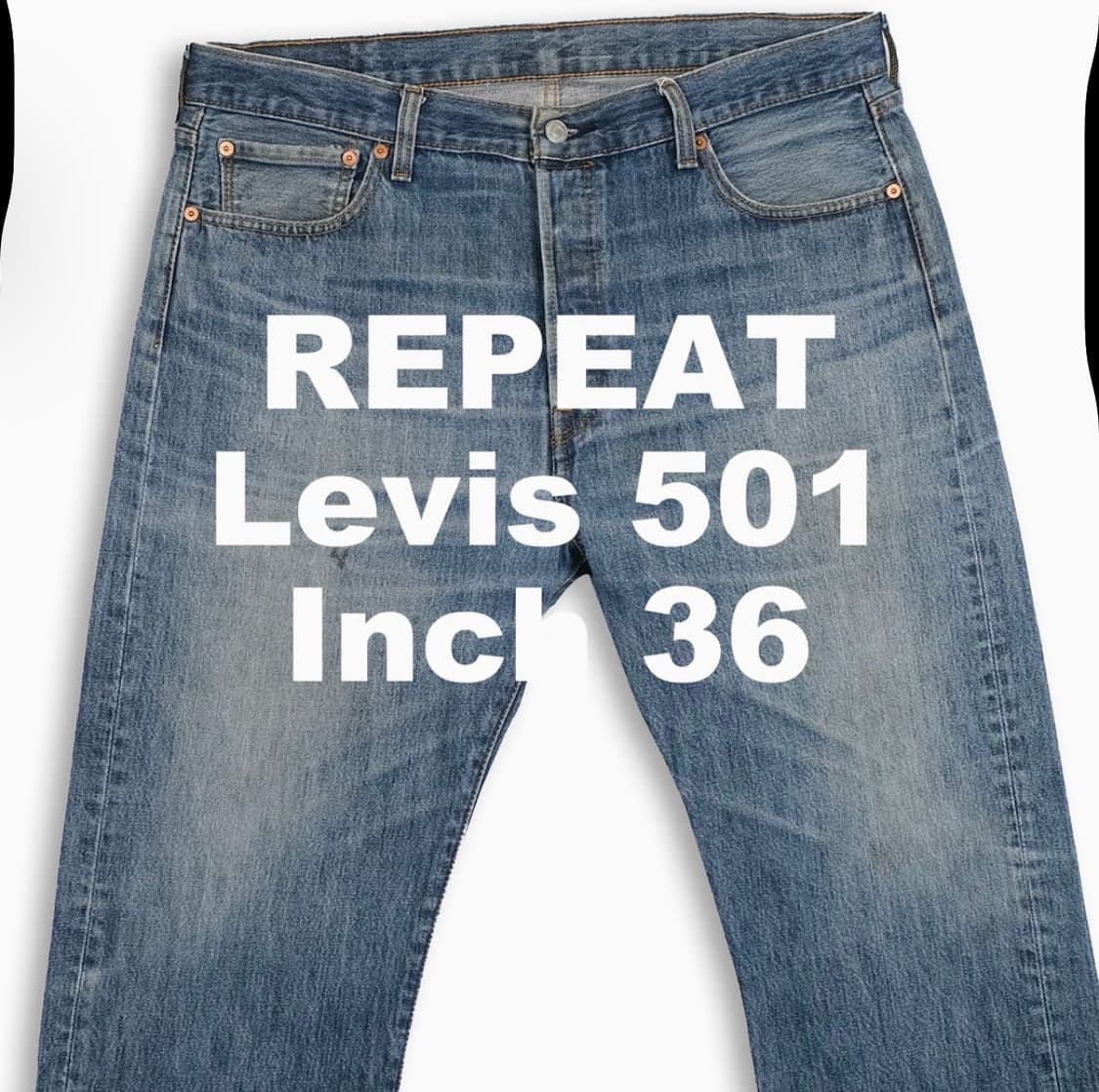 빈티지 리바이스 501중청 36인치 LV50136538 상품이미지1