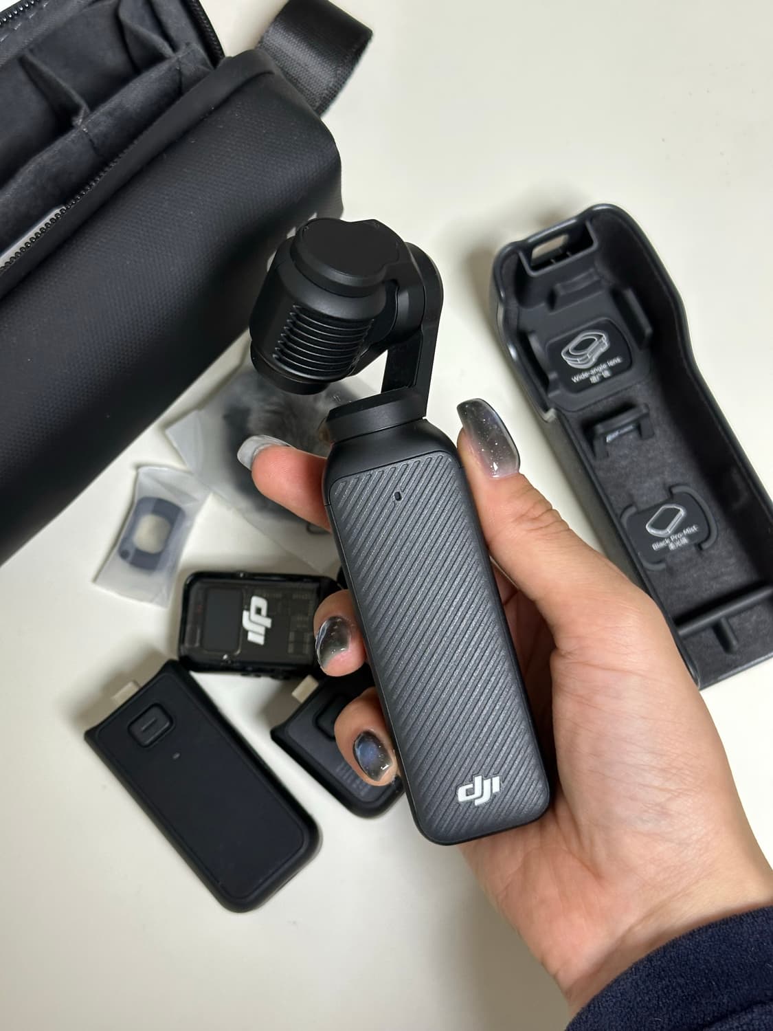 (99% 새제품) Dji osmo 오즈모 포켓3 크리에이터 콤보 상품이미지2