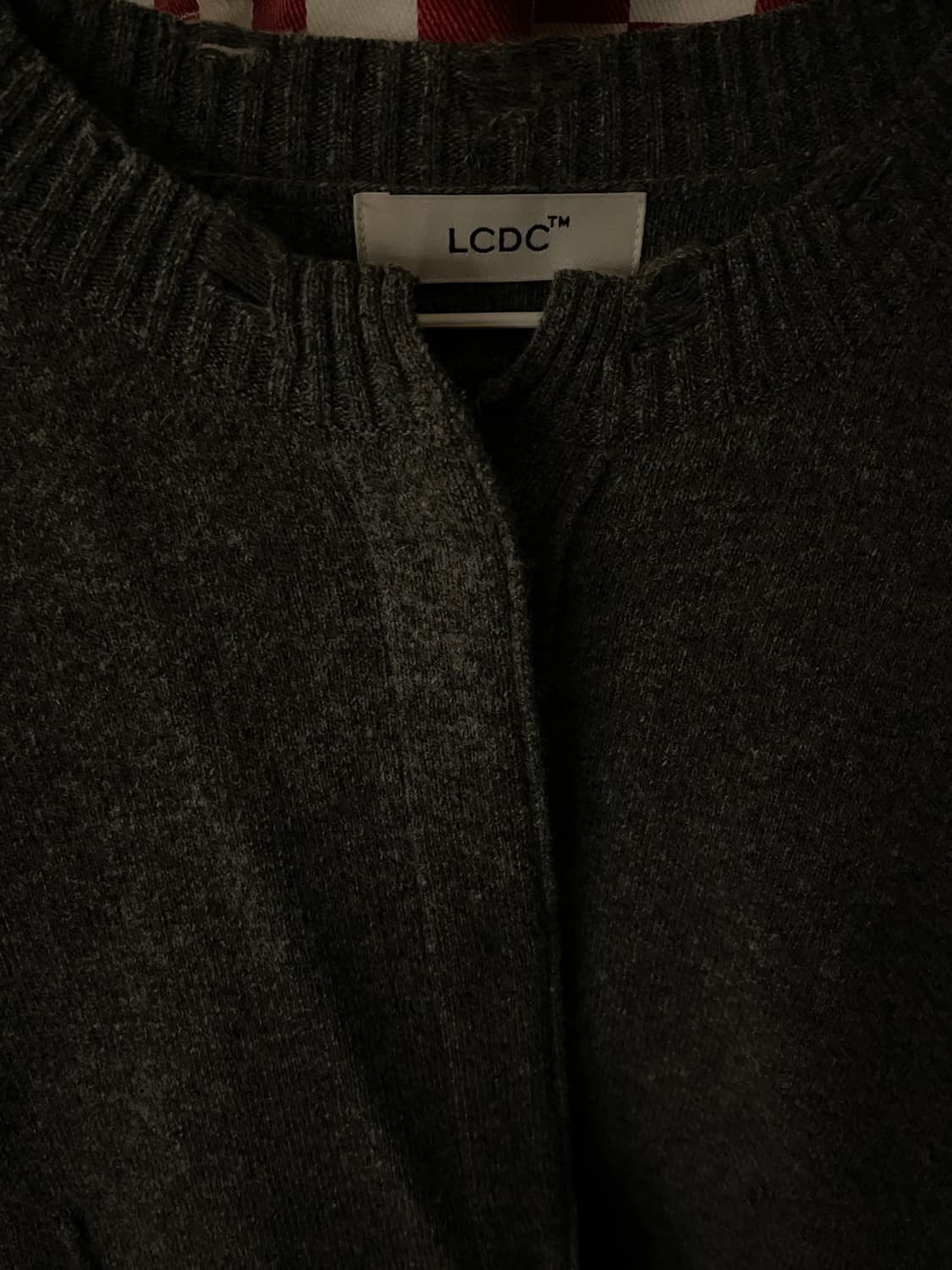 Lcdc 그레이 가디건 정가299,900원 단종 상품 상품이미지6