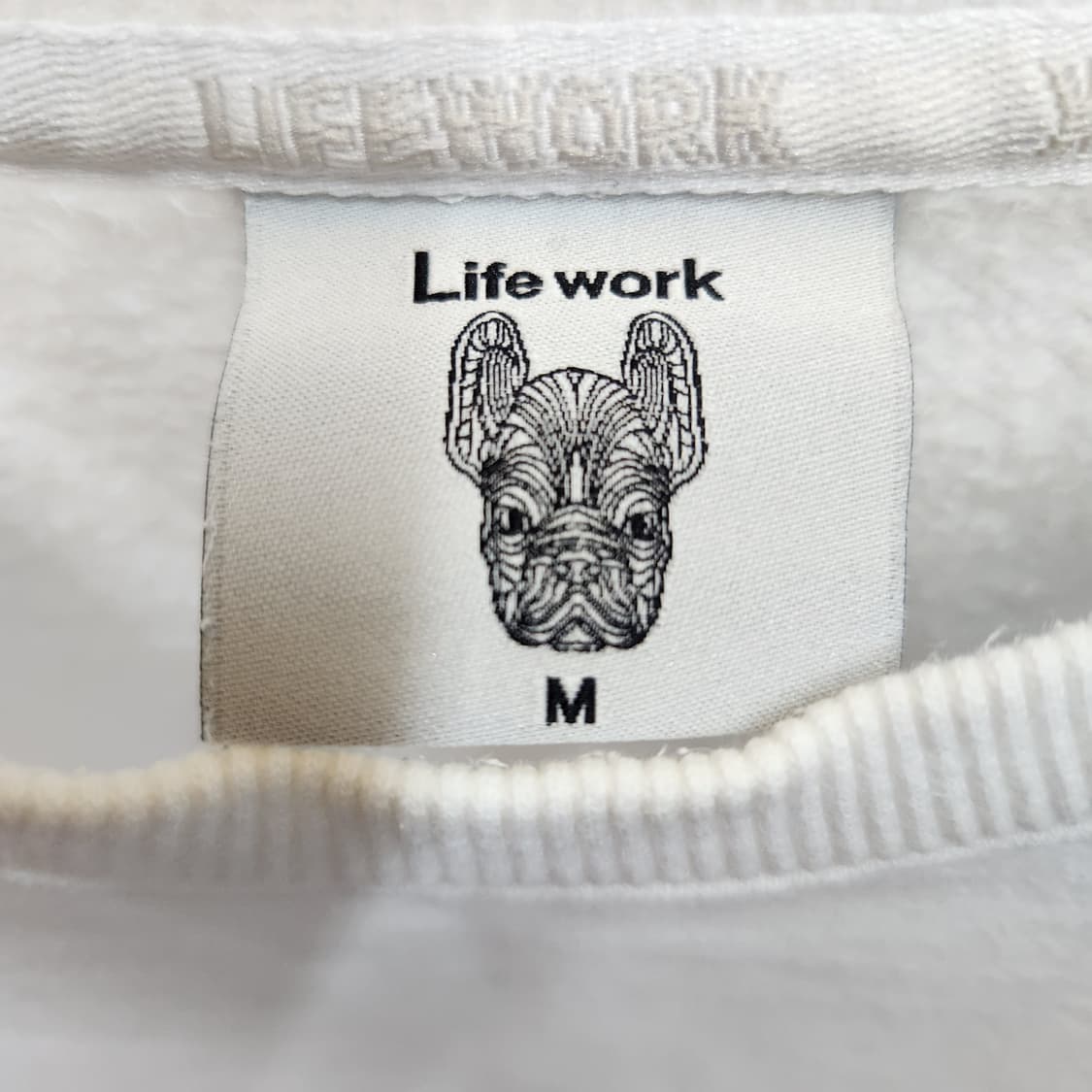 라이프워크 와펜 로고 맨투맨 L~XL 상품이미지5