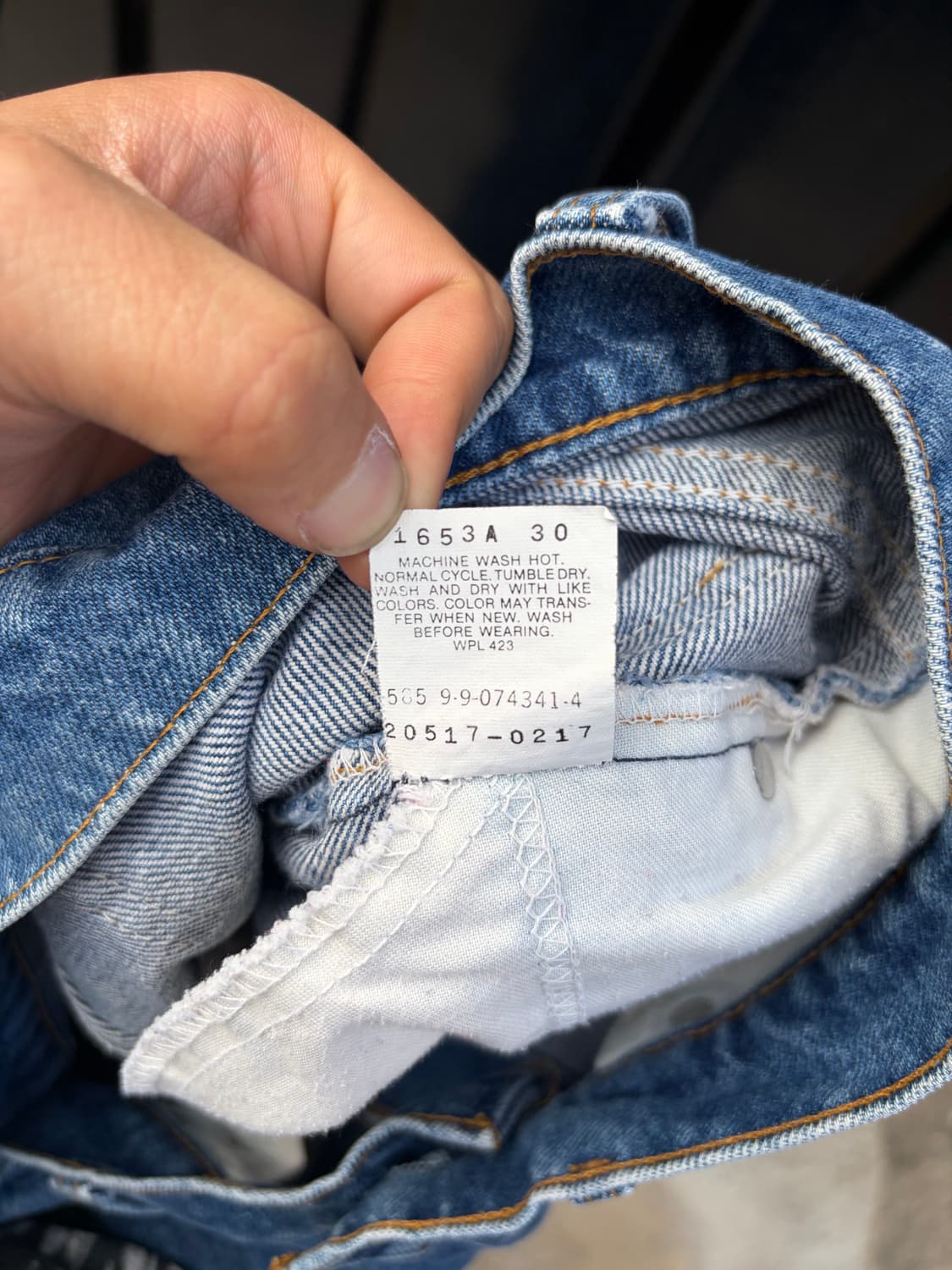 36) 90s Levi’s 517 데님 팬츠  상품이미지5