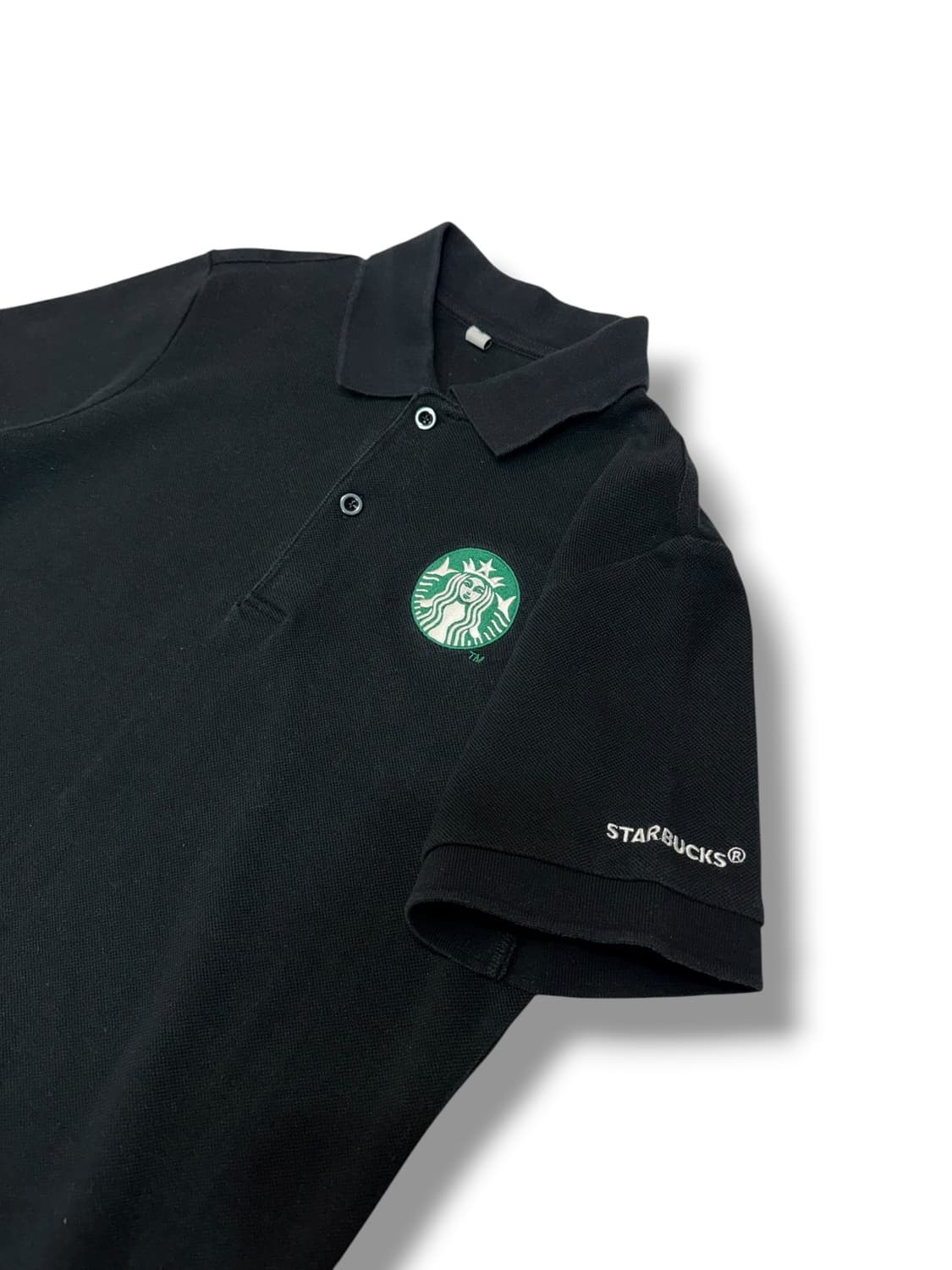 스타벅스 빈티지 워크 카라 티셔츠 (M)  상품이미지2