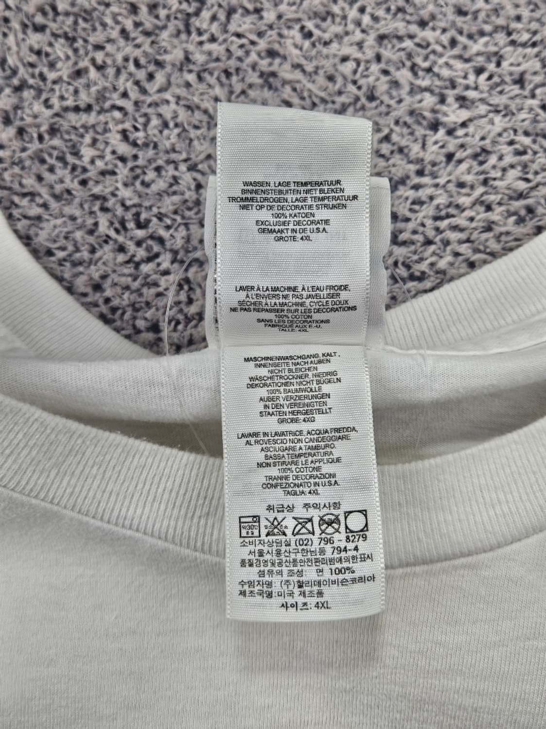 USA 할리데이비슨 반팔 티셔츠 ( 4XL ) / 11933 상품이미지8