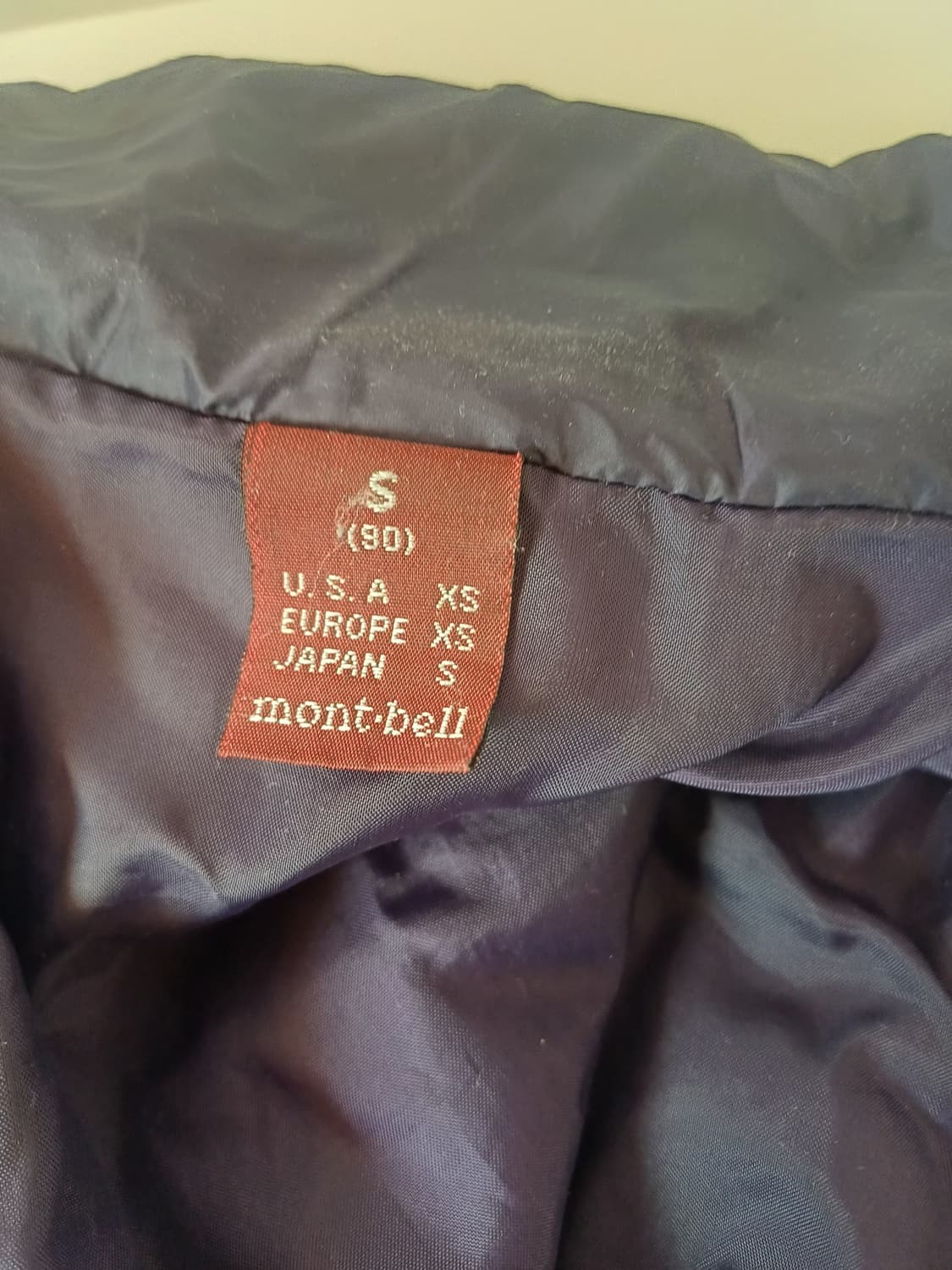 [급처/S] 몽벨 우먼스 경량 퀼팅 자켓 (실측포함) 상품이미지6