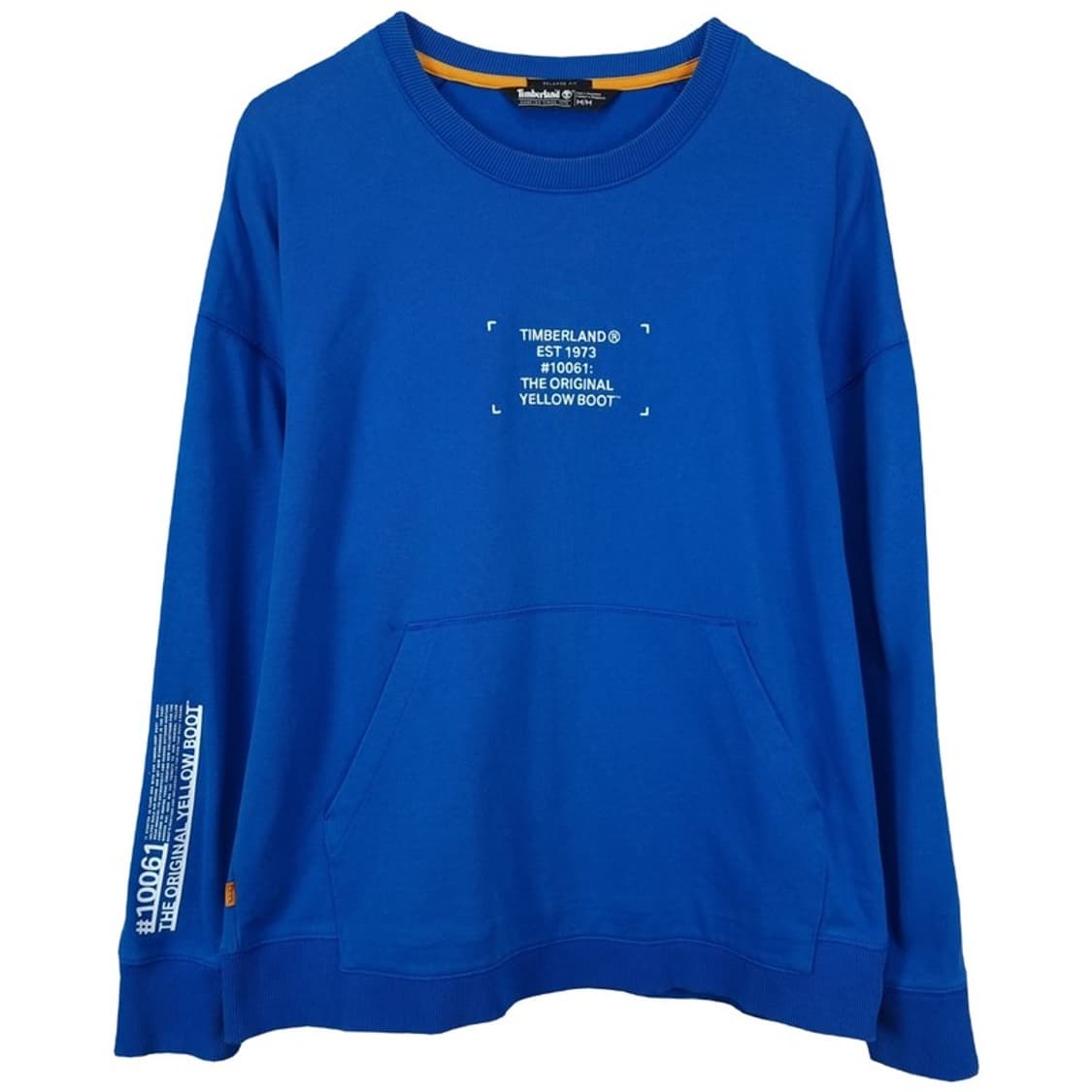 [팀버랜드] 멀티 프린팅 오버핏 맨투맨 블루 M19804 상품이미지2