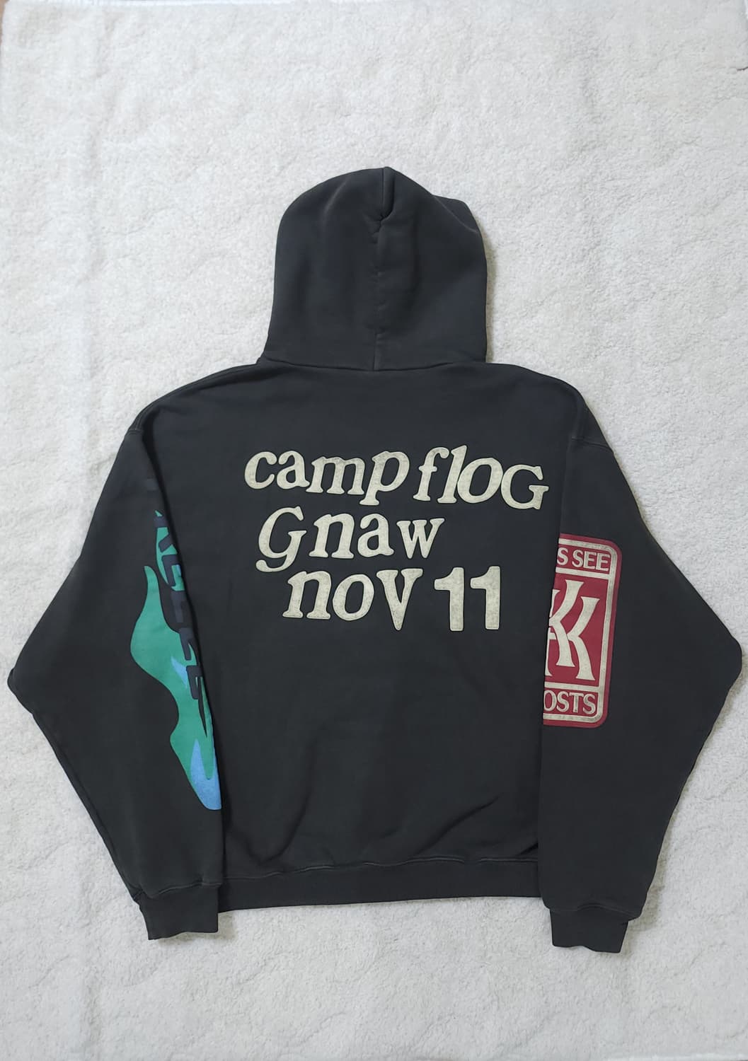 [XXL] CPFM 칸예 Kids See Ghosts 머천다이즈 후드 상품이미지3